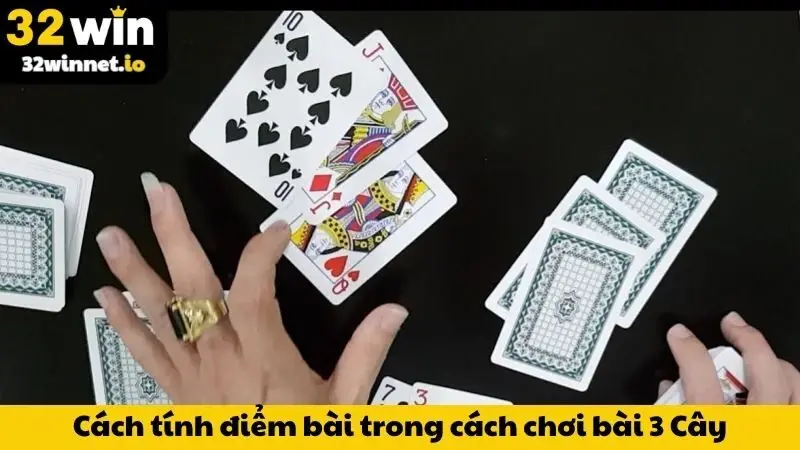 Cách tính điểm bài trong cách chơi bài 3 Cây